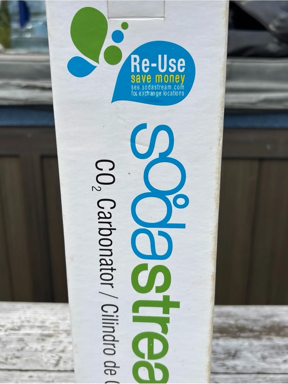 Retired 130L SodaStream CO2 Carbonator Cylinder